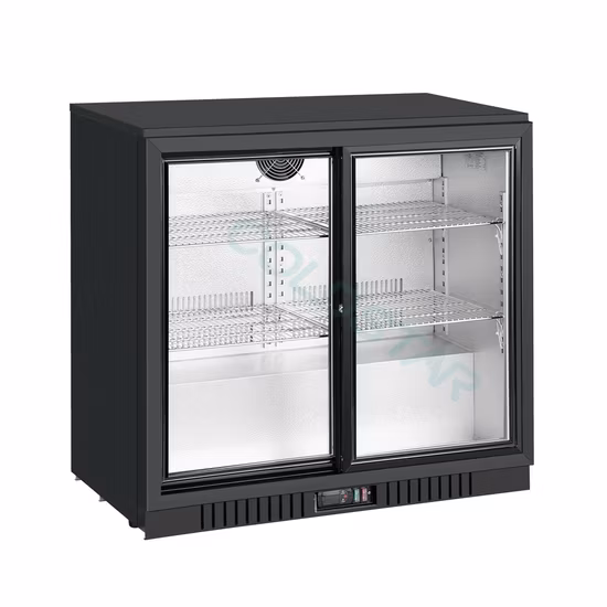 Double Door Small Display Chiller