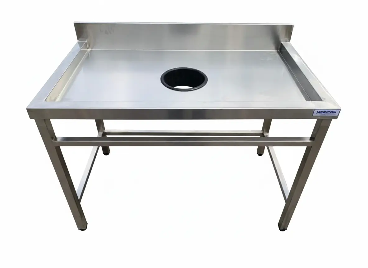 Stainless Steel Sorting Table